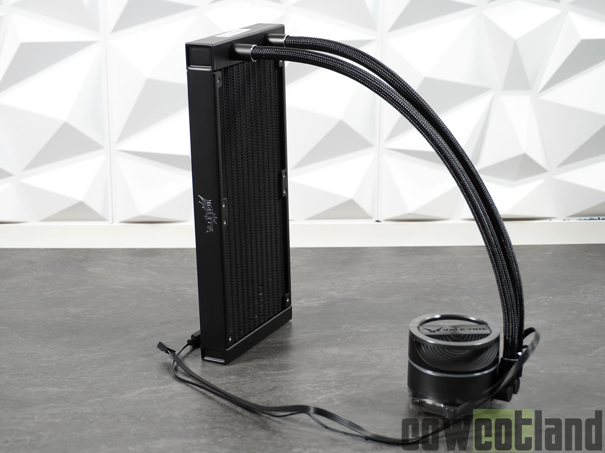 Image 60366, galerie Valkyrie Dragonfang 240, un kit watercooling AIO en 240 mm qui attaque fort
