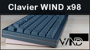 Test du clavier Wind X98 de Wind Studio, parmi ce qu'il se fait de mieux, ANSI et ISO