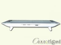 Cliquez pour agrandir Zalman NC1500 White, du bon froid pour le portable