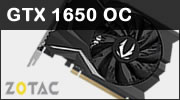 Test carte graphique ZOTAC GAMING GTX 1650 OC Test carte graphique ZOTAC GAMING GTX 1650 OC