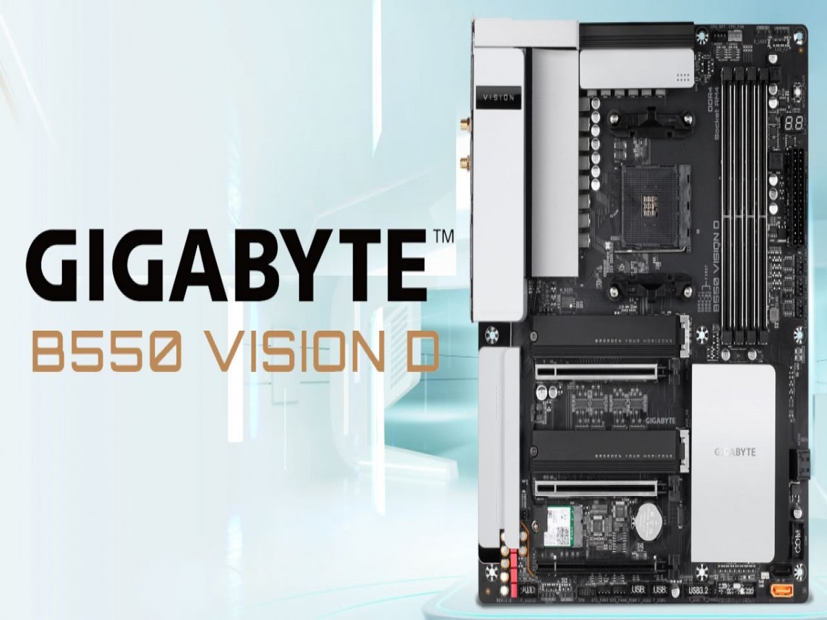 Gigabyte B550 VISION D - Carte mère - LDLC