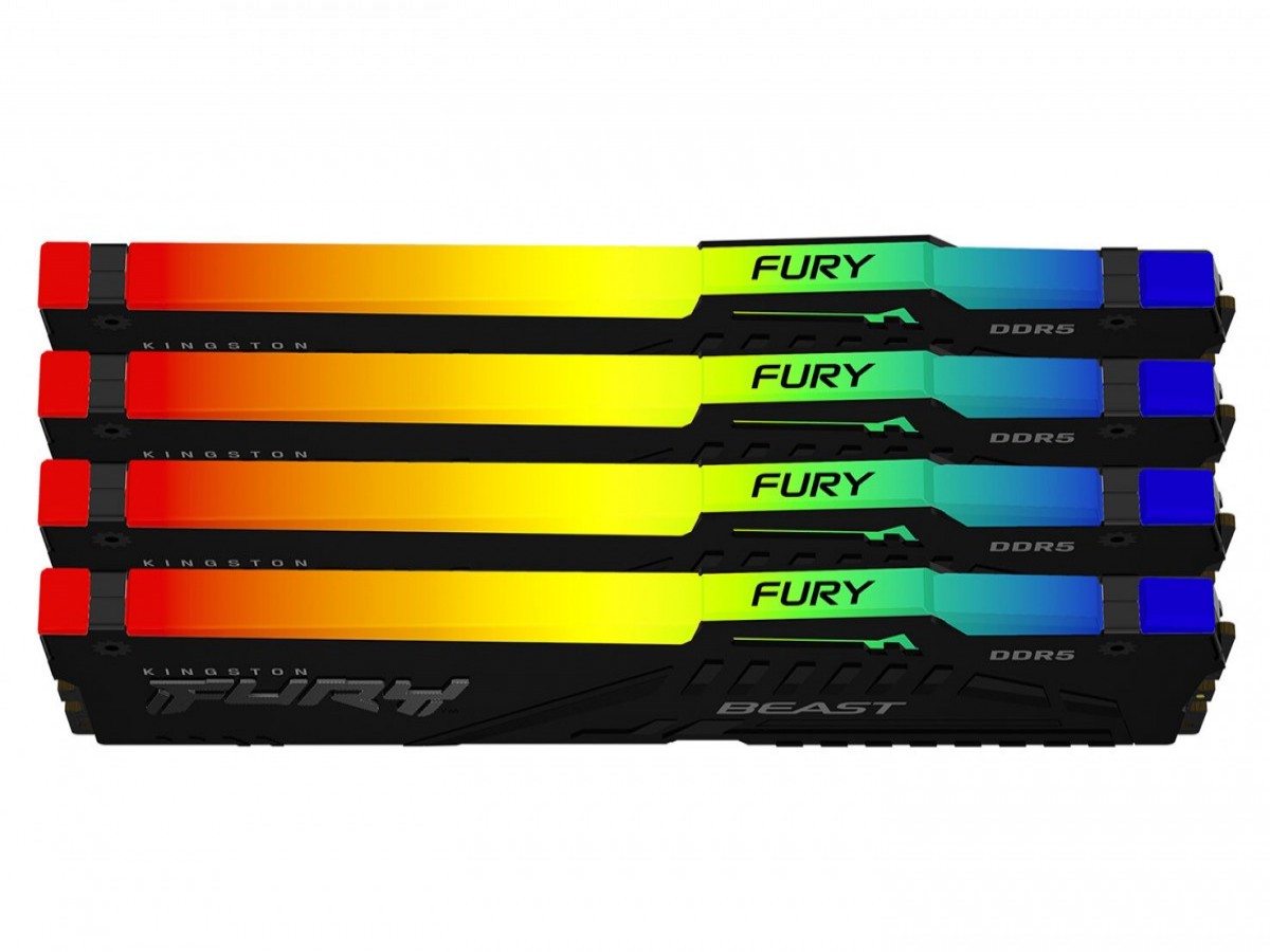 KINGSTON-Barrette de RAM DDR5 FURY Beast 16 Go, 32 Go ou 64 Go