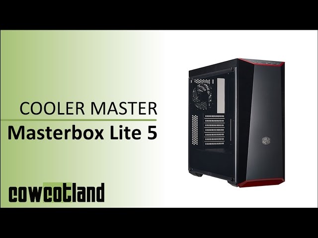 Prsentation boitier Cooler Master Masterbox Lite 5
