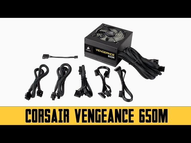 Prsentation alimentation Corsair Vengeance 650M