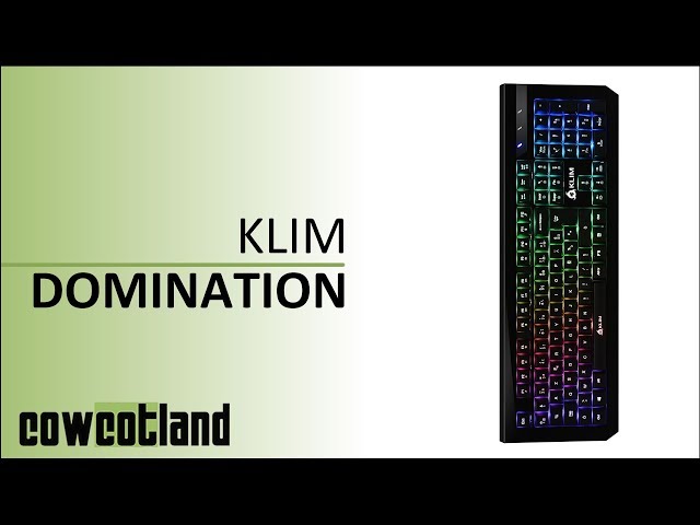 Prsentation clavier KLIM Domination