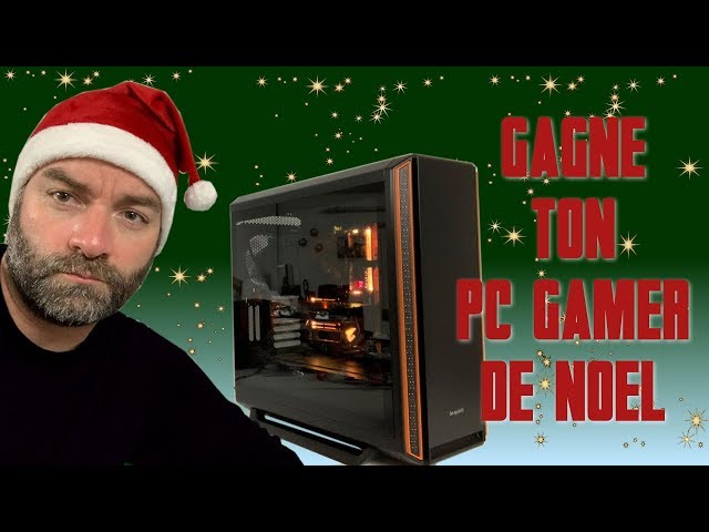 Montage PC du concours de No�l be quiet! et Cowcotland, il est � gagner