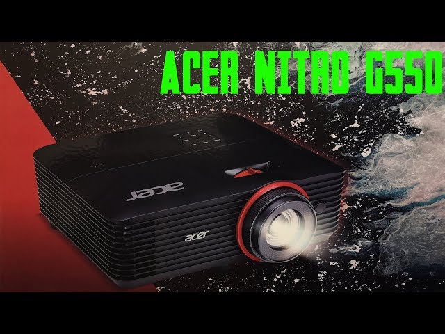 Pr�sentation vid�oprojecteur ACER NITRO G550
