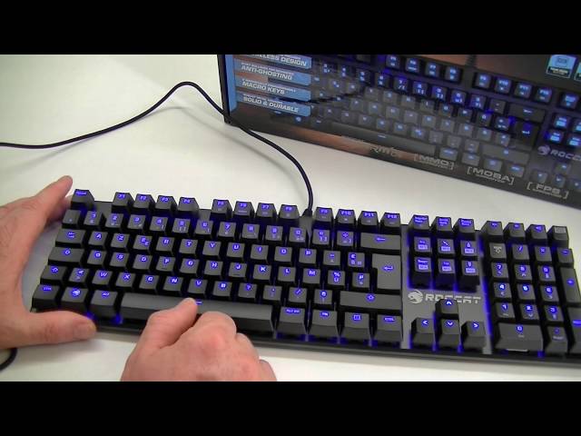 Pr�sentation clavier Roccat Suora