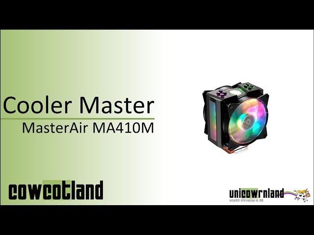 Prsentation Cooler Master MasterAir MA410M