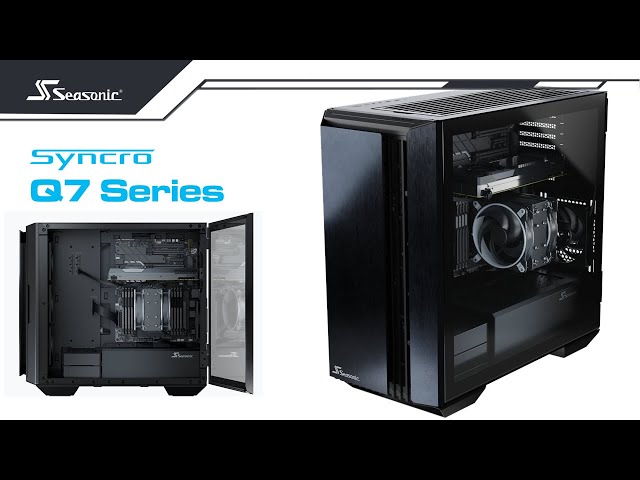 Pr�sentation combo boitier alimentation SEASONIC SYNCRO Q704 CONNECT 650