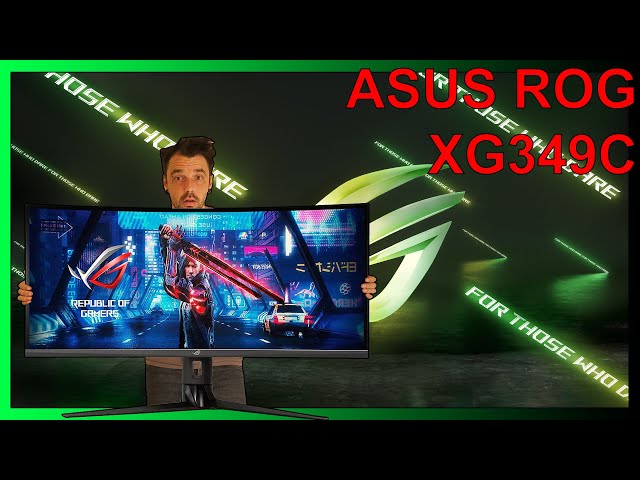 ASUS ROG XG349C : un UWQHD capable de monter jusqu' 180 Hz
