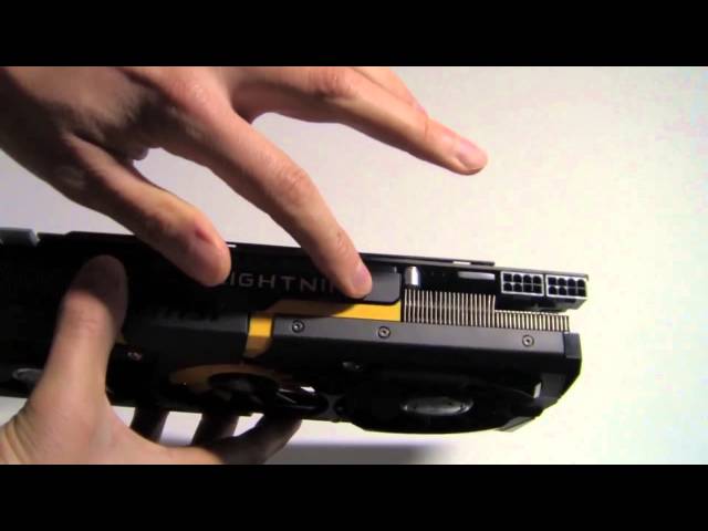 Pr�sentation carte graphique MSI GTX 780 Lightning