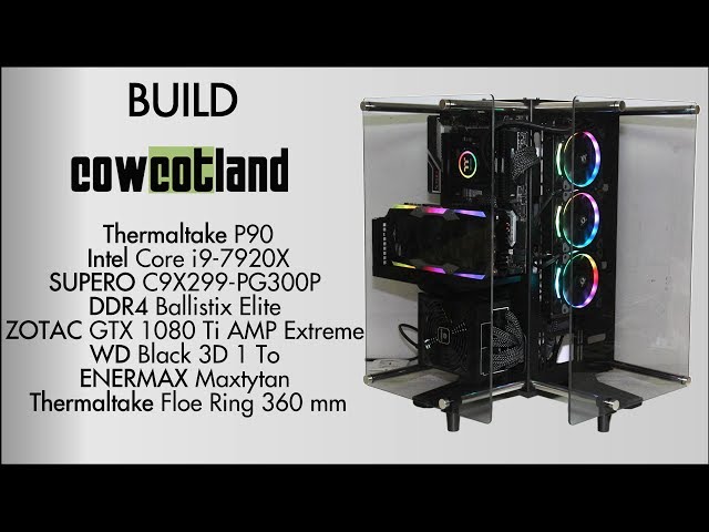 Build Thermaltake P90, i9-7920X, C9X299-PG300P, ZOTAC GTX 1080 Ti AMP Extreme