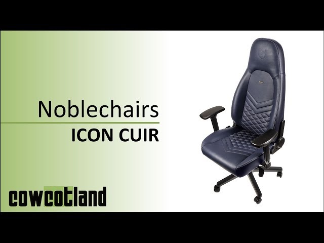Test fauteuil Gaming Noblechairs ICON CUIR