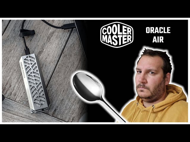 Cooler Master Oracle Air, un boitier externe pour SSD impossible à plier