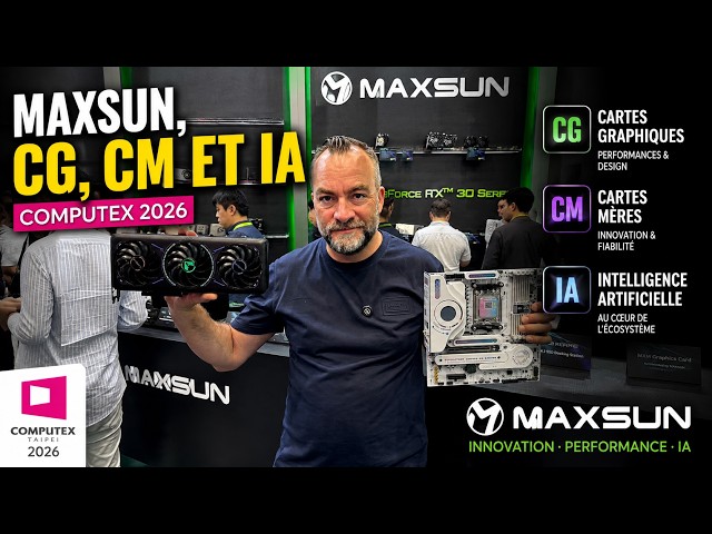 MAXSUN met un max de soleil dans nos coeurs au COMPUTEX