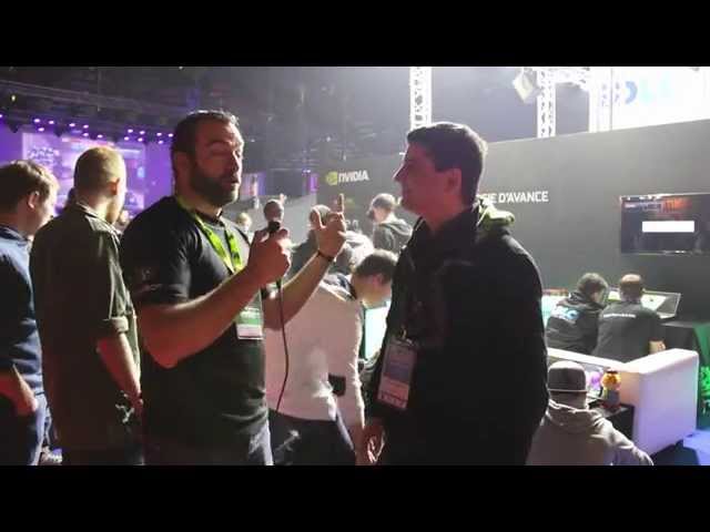 GA 2015 : Interview et Stand Nvidia