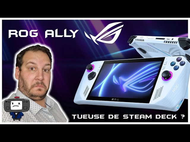 ASUS ROG Ally, la petite console tueuse de Steam Deck ?
