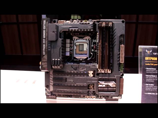 Pr�sentation cartes m�res Asus Z97 Berlin 2014