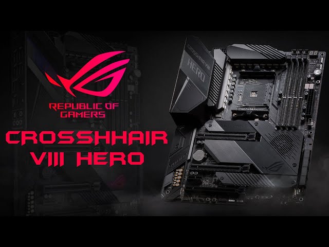 Pr�sentation ASUS ROG CROSSHAIR VIII HERO