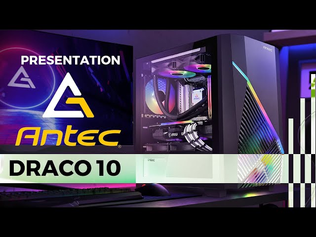 Boitier ANTEC DRACO 10 : Du Micro-ATX parfait pour 55 euros ?