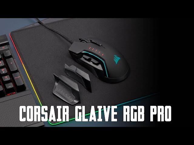 Prsentation souris Corsair Glaive RGB Pro