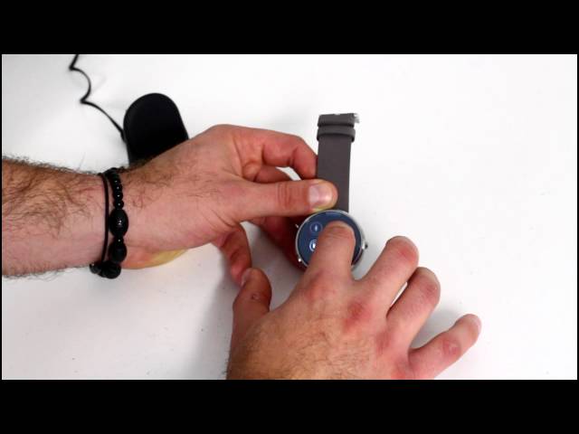 Pr�sentation smartwatch Motorola Moto 360