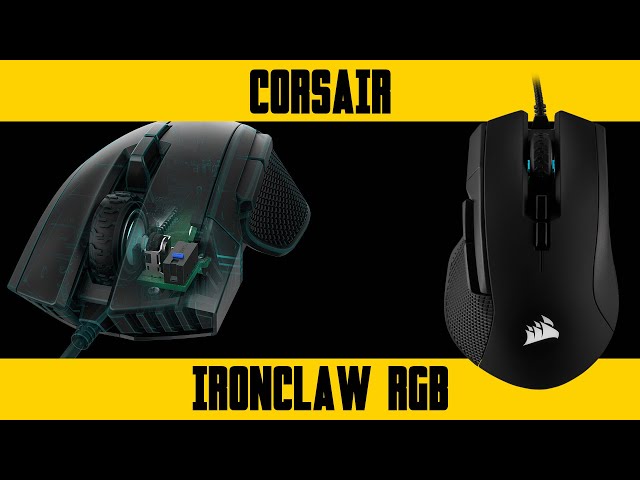 Pr�sentation souris Corsair Ironclaw