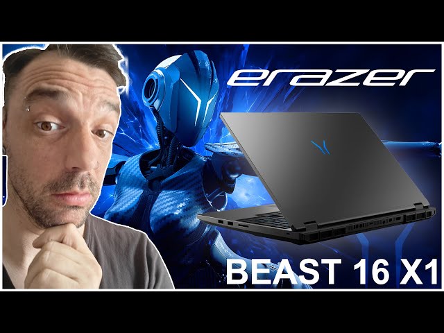 ERAZER Beast 16 X1 Ultimate : Pleine puissance pour ce laptop GAMER