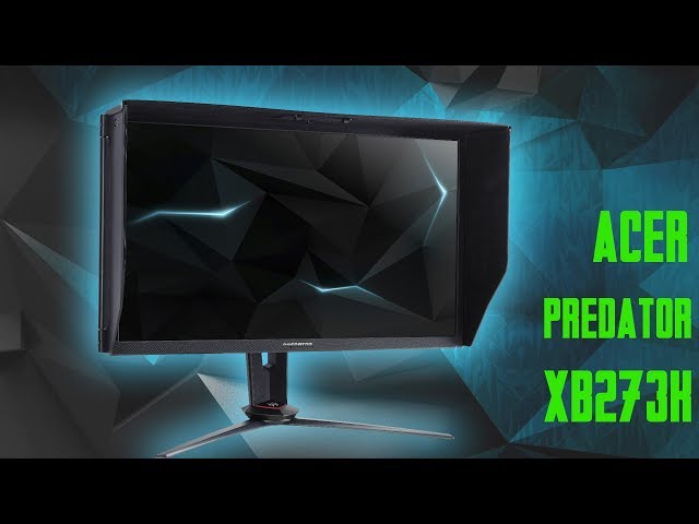 Pr�sentation ACER PREDATOR XB273K