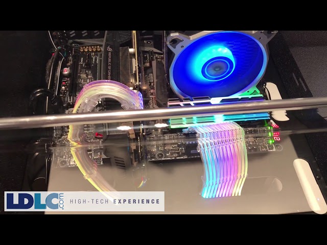 Computex 2018 : c�bles RGB STRIMER par LIAN LI