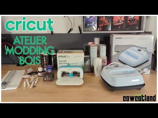 On d�couvre, pour des futurs projets MODDING, des produits CRICUT