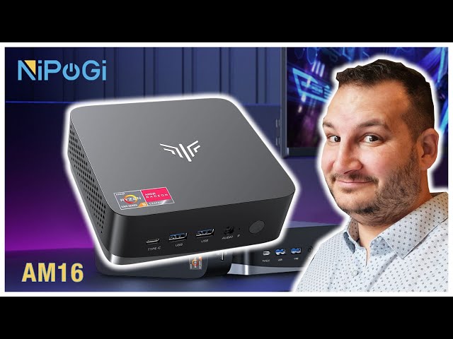 NiPoGi AM16, un Mini-PC avec une belle robe qui cache bien son jeu