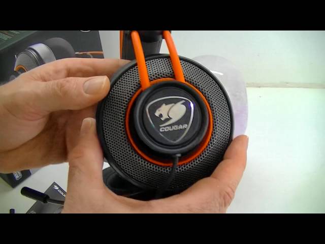 Pr�sentation casque Cougar Immersa
