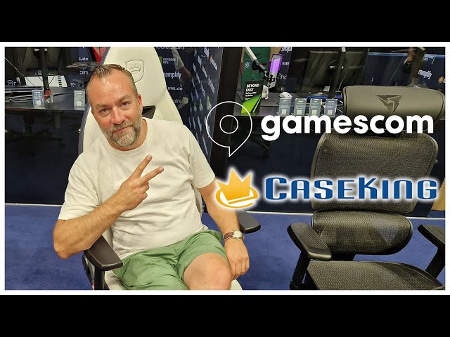 GAMESCOM 2023 : L'�norme stand CASEKING avec sa tonne de nouveaut�s