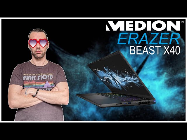 MEDION Erazer Beast X40 : Une RTX 4090 et un 13900HX watercoolés dans un laptop ?