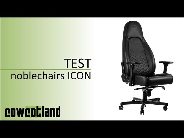 Test fauteuil Gaming noblechairs ICON