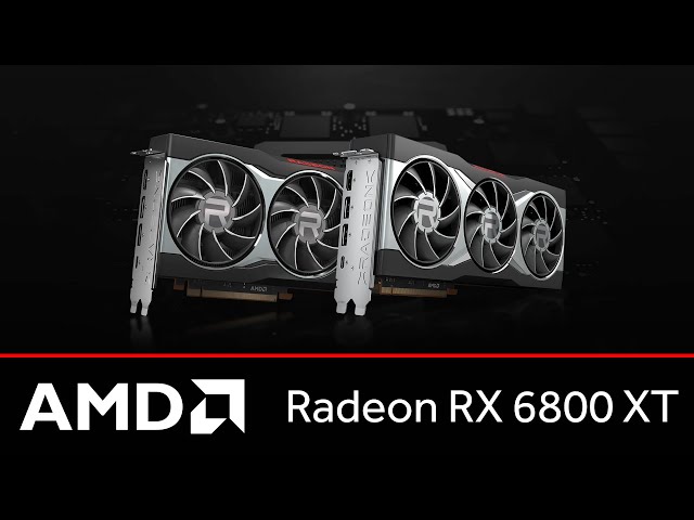 Prsentation carte graphique AMD RADEON RX 6800 XT