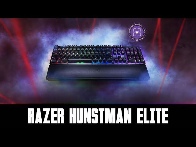 Pr�sentation clavier Razer Huntsman Elite
