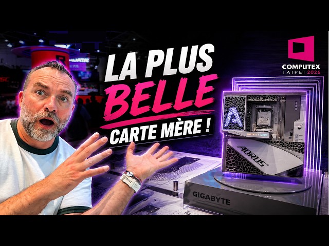 X870E AORUS INFINITY NEXT : La plus BELLE, la PLUS FOLLE !!!