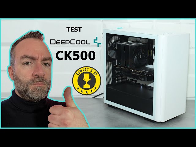 DEEPCOOL CK500 : Un boitier sobre et efficace pour 80 euros