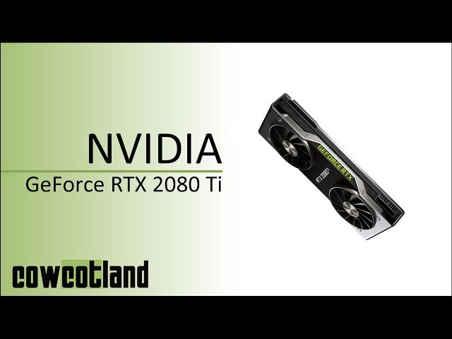 Pr�sentation carte graphique Nvidia RTX 2080 Ti Founders Edition
