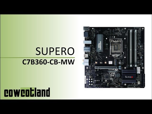 Pr�sentation carte m�re SUPERO C7B360-CB-MW
