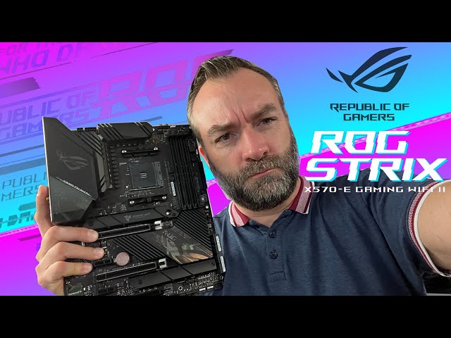 Je vous pr�sente la derni�re carte m�re ASUS ROG STRIX X570-E GAMING WIFI II : Trop belle