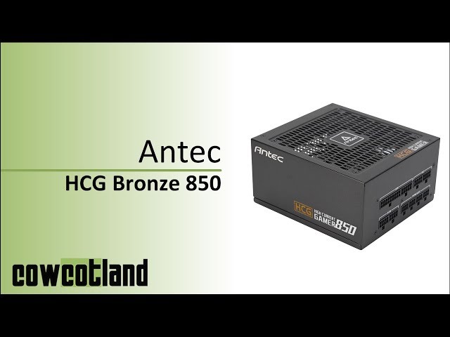 Prsentation Alimentation ANTEC HCG Bronze 850 watts