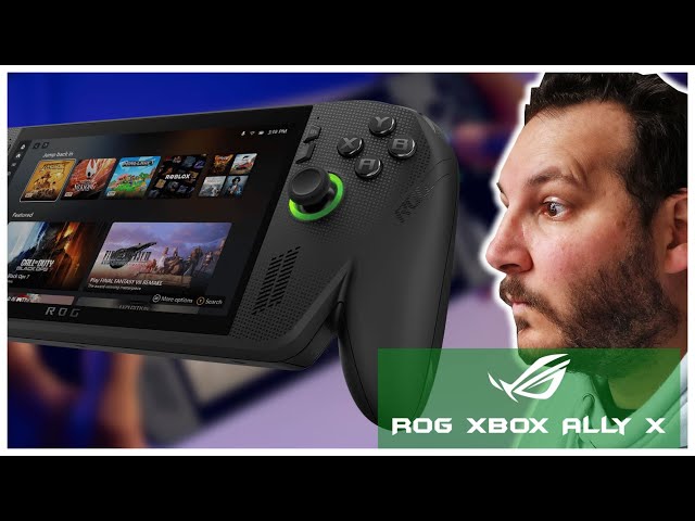 ASUS ROG Xbox Ally X, la console reine de la prise en main ?