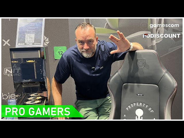 PRO GAMERS d�balle des marques � GOGO � la GAMESCOM