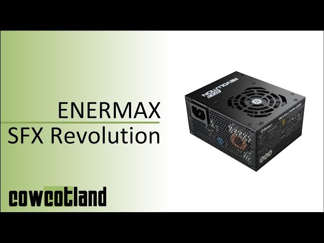Pr�sentation alimentation ENERMAX SFX Revolution 550  watts