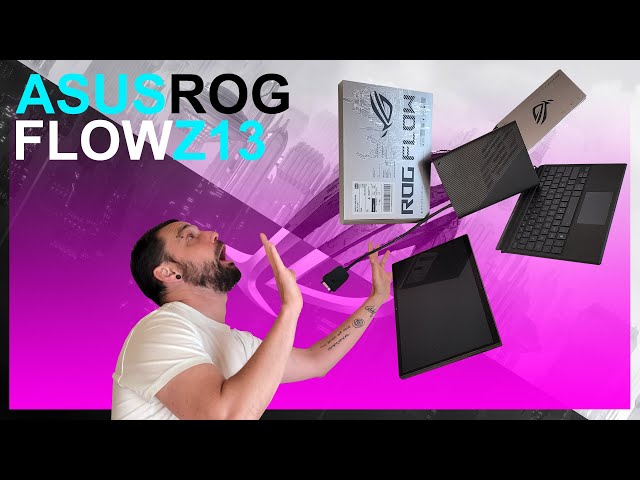 ASUS ROG flow Z13 : Un laptop hybride surpuissant avec une CG additionnelle externe...