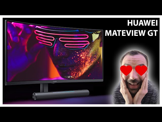 HUAWEI MATEVIEW GT : Un �cran UWQHD G-sync compatible 165 Hz � 430 ?